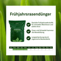 Frühjahrrasendünger mit Unkrautvernichter - organtic.com - Rasen, Pflanzen, Interior und mehr