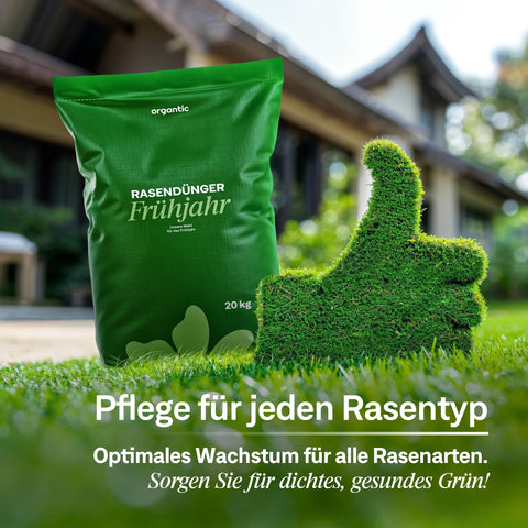 Frühjahr - Rasenset - organtic.com - Rasen, Pflanzen, Interior und mehr