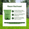 Rasendünger mit Unkrautvernichter + Nachsaat - organtic.com - Rasen, Pflanzen, Interior und mehr