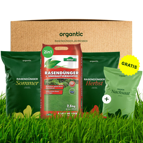 Rasenretter - Set - organtic.com - Rasen, Pflanzen, Interior und mehr