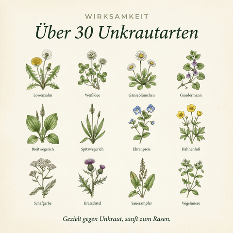 Sommerdünger mit Unkrautvernichter - organtic.com - Rasen, Pflanzen, Interior und mehr