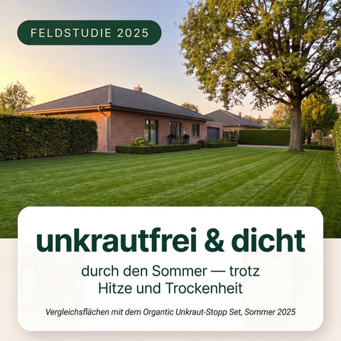 Unkraut-Stopp Set - Sommer - organtic.com - Rasen, Pflanzen, Interior und mehr